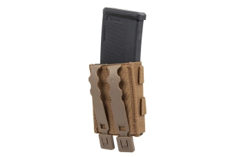 Enkele 5.56 mm magazijnlader Wosport Coyote Bruin
