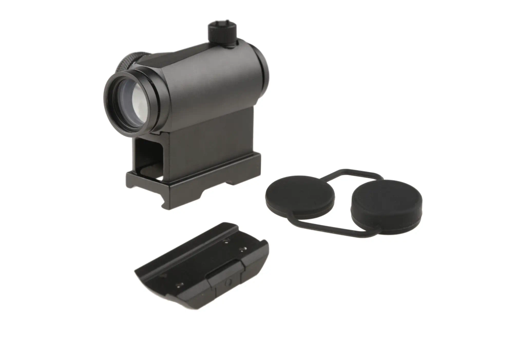 Compact III Reflex Sight Replica (High-Profile + Low-Profile Mounts) - Black