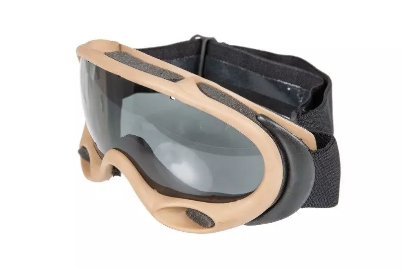 Gafas de esquí - tierra oscura