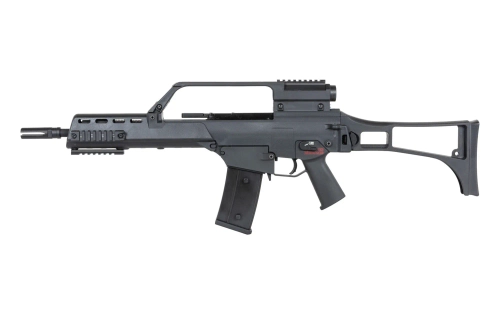 SRC DUAL POWER SR36K COB-304 Carabina airsoft con visor Negro