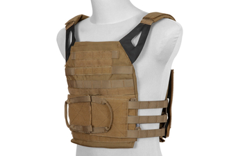 Taktická vesta Rush 2.0 Plate carrier - opálení