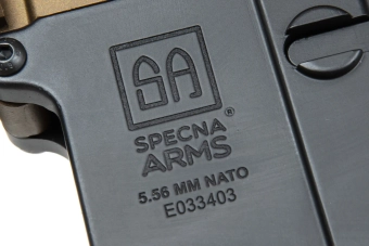 airsoft Specna Arms SA-P23 Prime™ HAL™ ETU Carabina Alto Par Caos Versión Bronce