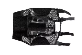 Funda de malla para casco fast (L) - negro