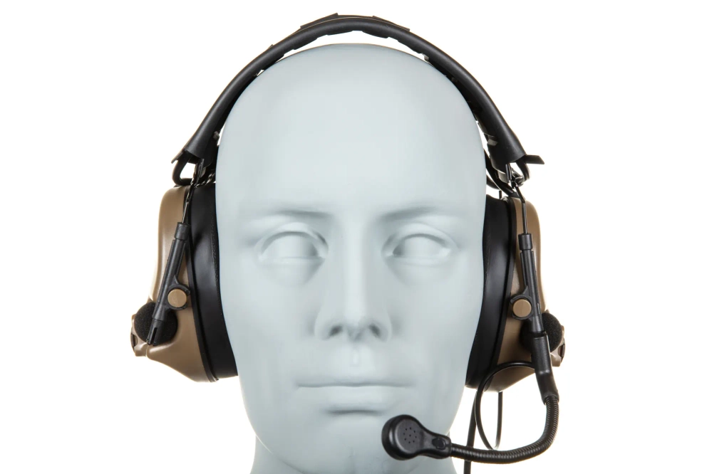 Wosport C5 HD-14-A Tan tactische headset