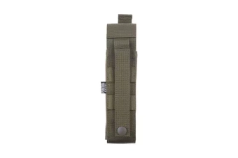 Pochette de transport pour chargeur à pistolet mitrailleur/ torche/flare - vert olive