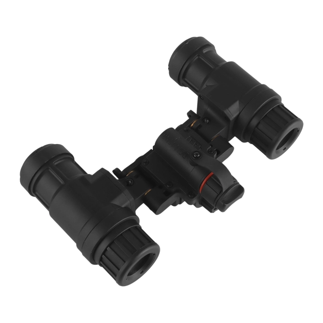 Atrapa de gafas de visión nocturna AN/PVS31 Wosport Negra