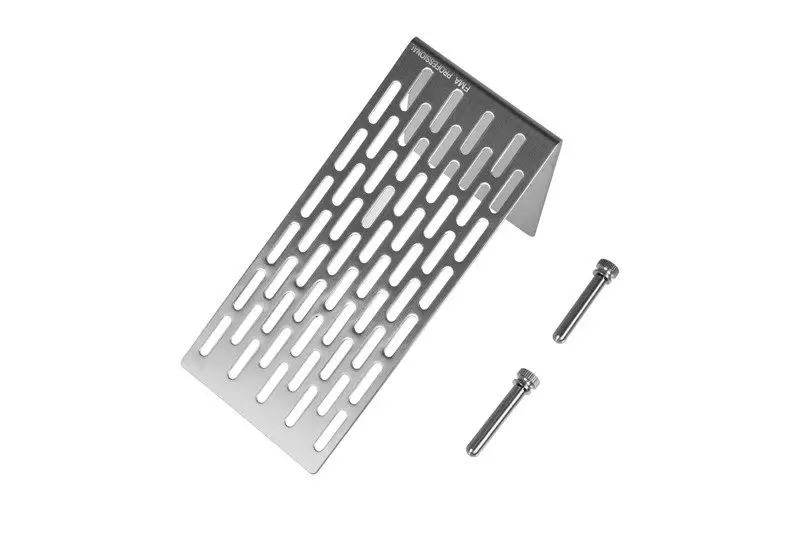 Support métallique pour pistolet - argent