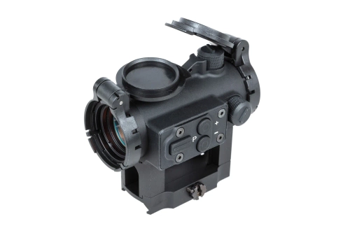 Colimador ZV-1 JJ Airsoft con montura QD alta/baja Negro