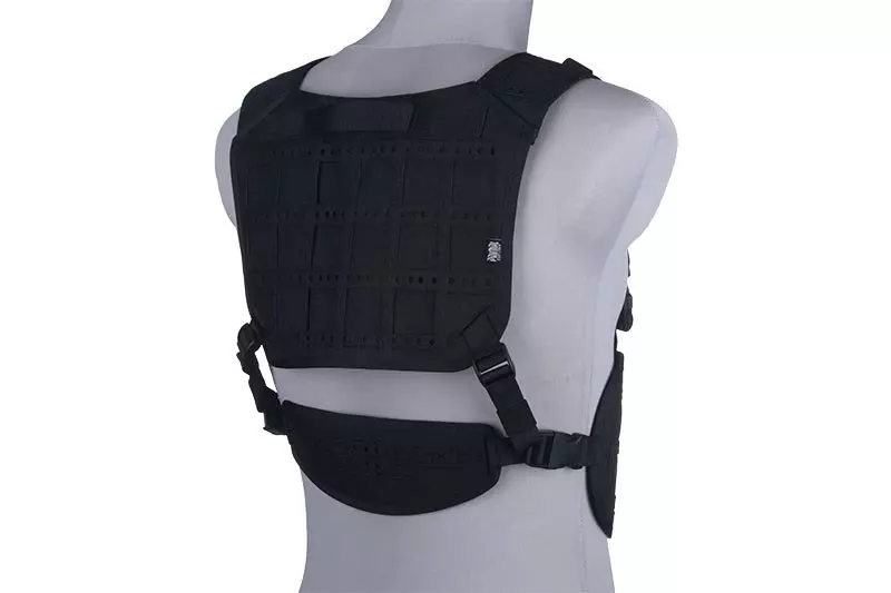 Dynamic Laser-Cut Tactical Vest - Black
