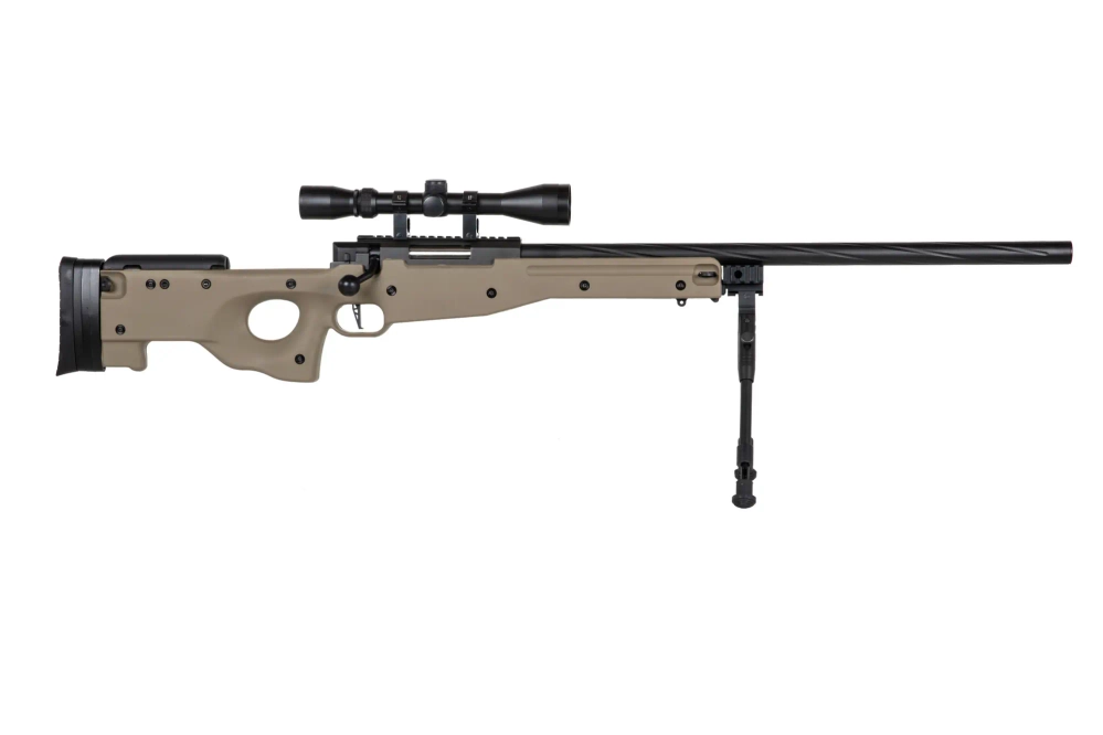 Réplique de sniper Specna Arms SA-S11 EDGE™ avec lunette et bipied Tan