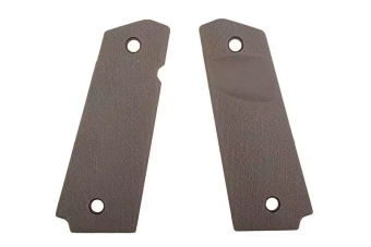 Facings gripu type Colt 1911 Pik style - terre sombre
