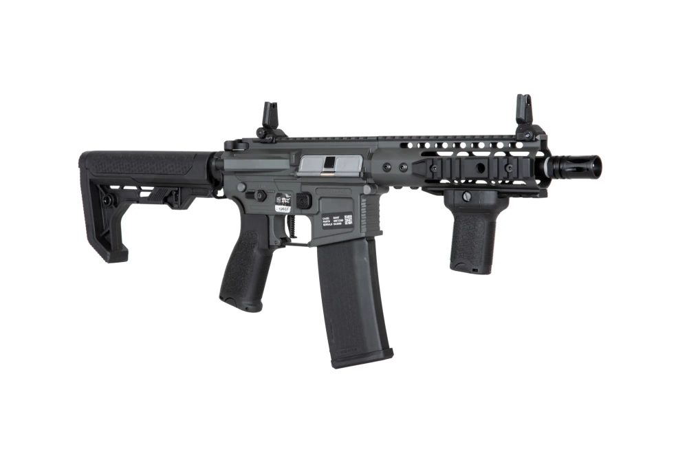 SA-E12 EDGE 2.0™ GATE airsoftová zbraň karabiny ASTER Gray - Nové pouzdro/Light Ops Stock