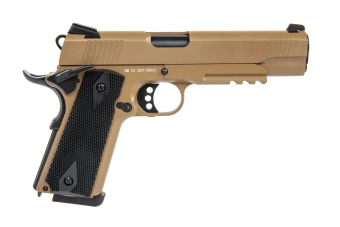 Replika du pistolet Double Bell M1911 302 Tan