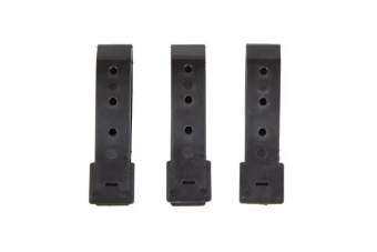 Set of 3 3" Polymer Buckles - black