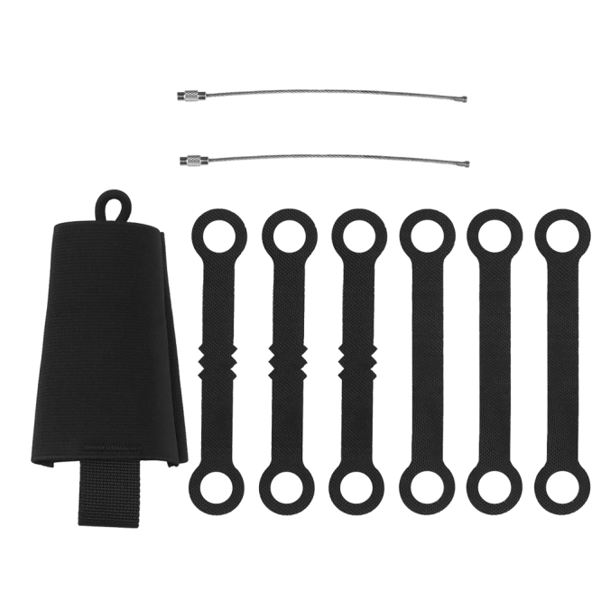 Wosport magazijntas voor glowstick BP-131 Zwart