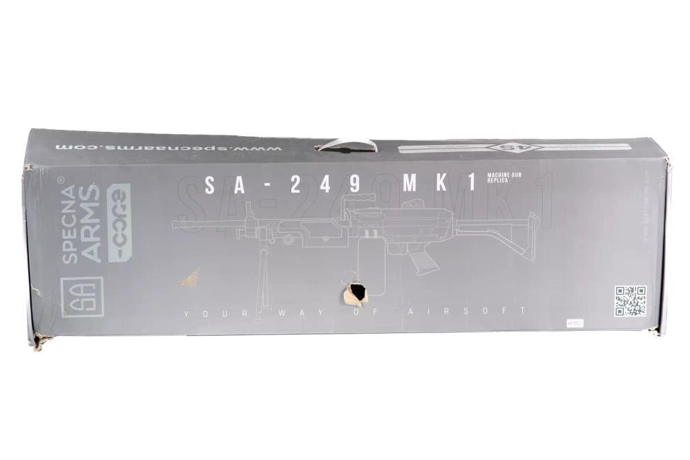 SA-249 MK1 CORE™ machinegeweer replica - zwart (OUTLET)