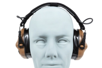 Aktywne ochronniki słuchu Earmor M31 Plus Coyote Brown