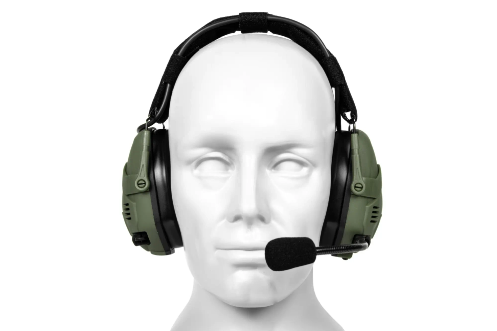 Tactical Bluetooth Active Headset HD-16 - Olive