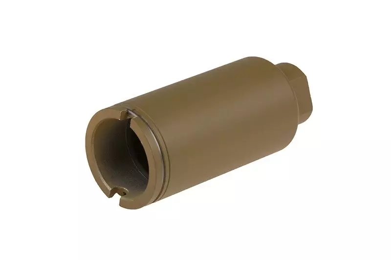 Gas Concentrating Copperhead Flash Hider - Tan