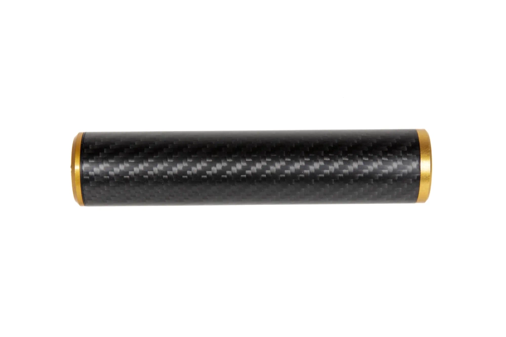 Carbon Silencer 30x150mm - Gold