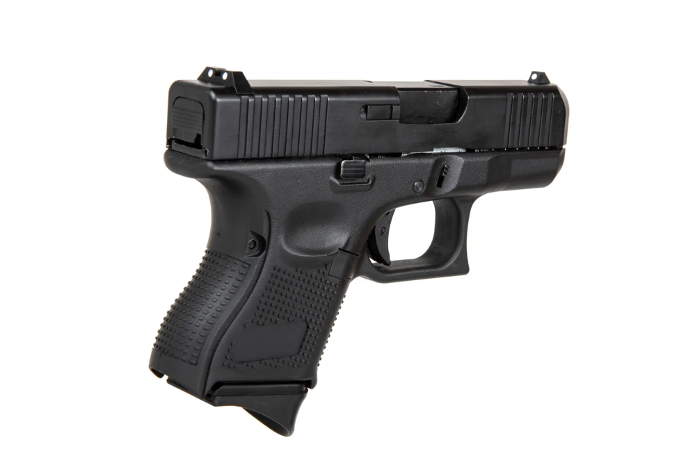 Replika zbraně 724B Full Auto (green gasovéová) - černá