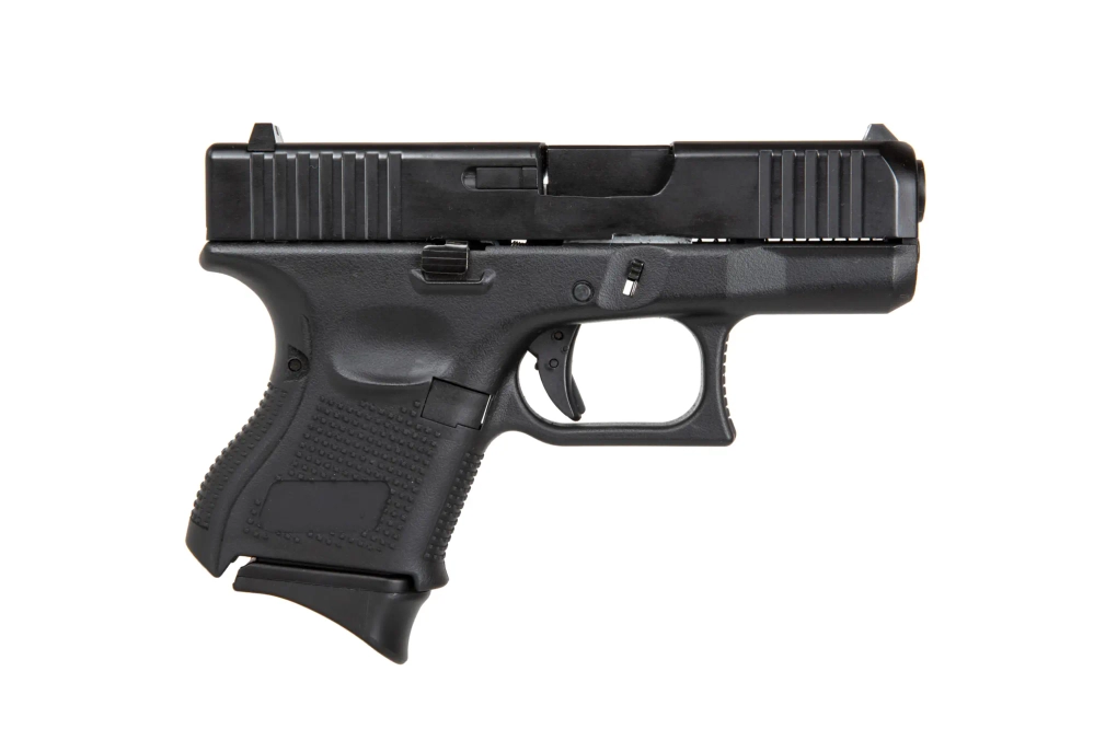 Replika zbraně 724B Full Auto (green gasovéová) - černá