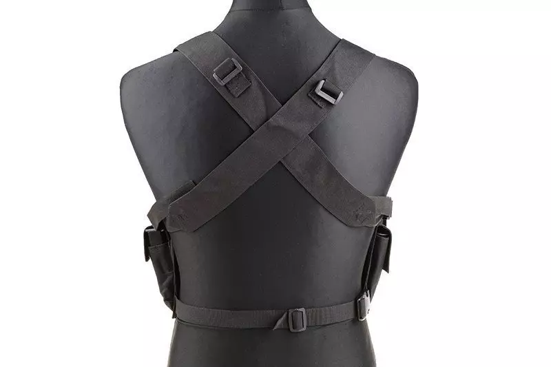 Chest Rig type tactical vest - black