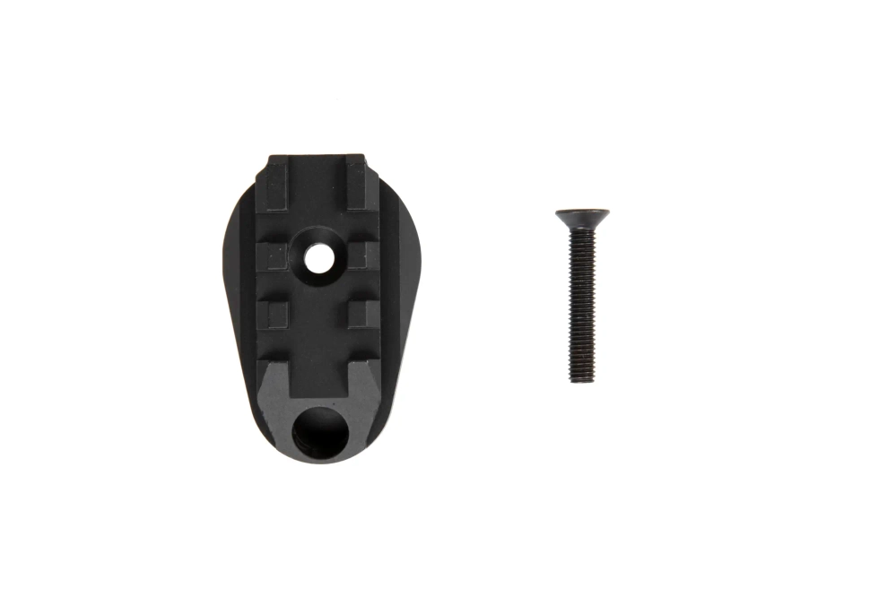 Adaptér na RIS pro airsoftové zbraně typu M4/M16 - černý
