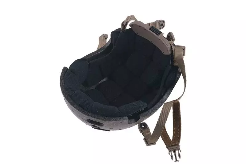 Masques et mousses balistiques casque- Terre sombre