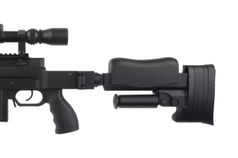 Airsoftová odstřelovací puška MB4414D - černá