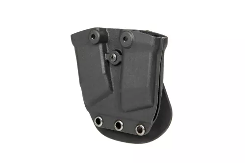 Kydex pistol Double Magazine Carrier - Black