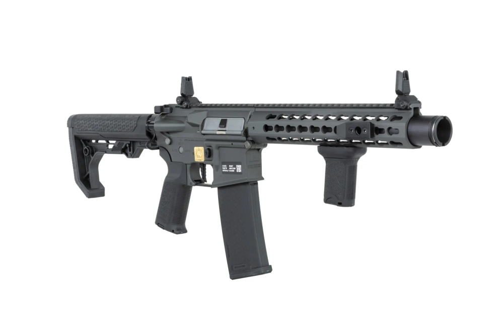 Karabinek ASG Specna Arms RRA SA-P07 PRIME™ HAL™ ETU Light Ops Stock Wersja High Torque Szary