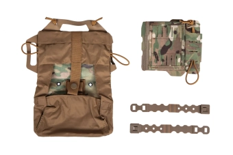 Trousse de secours tactique avec panneau Molle Wosport MC