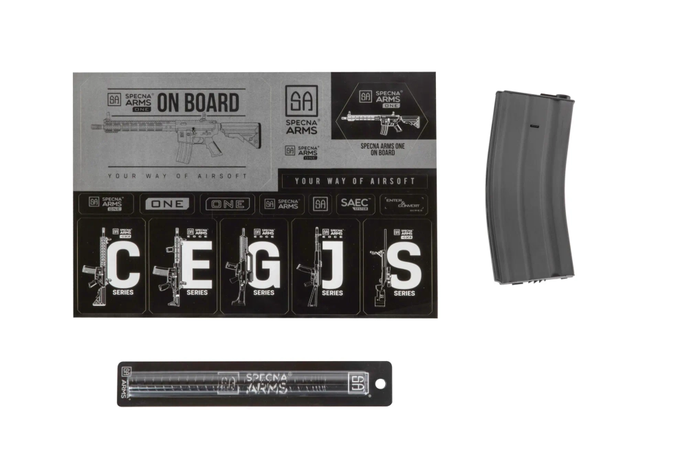 Fusil de airsoft Specna Arms SA-A37 ONE™ Kestrel™ ETU con motor brushless Chaos Grey