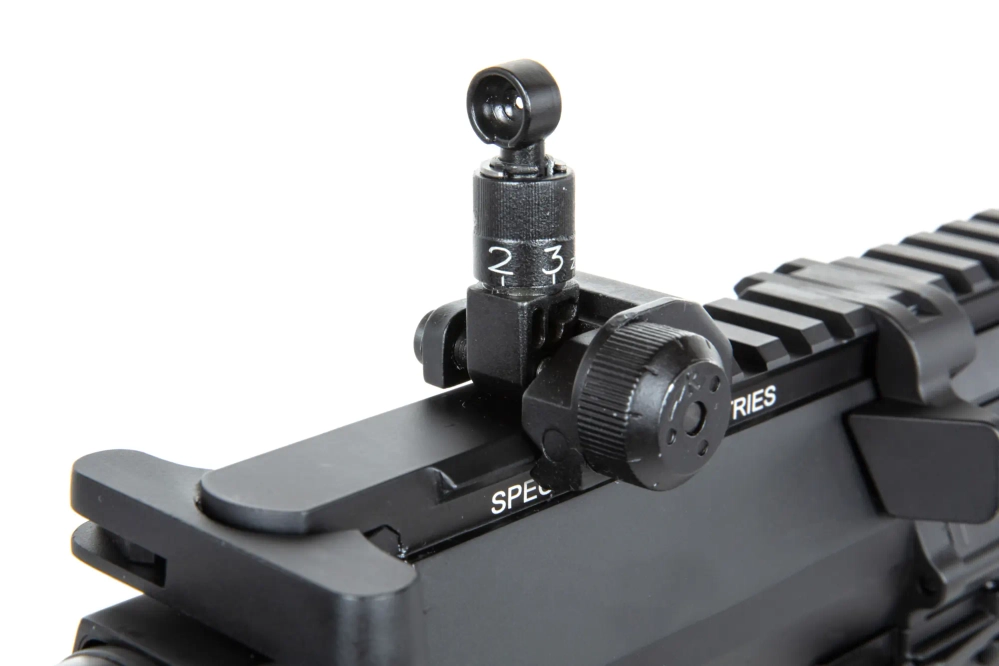 Fusil selector airsoft Specna Arms SA-E36 Edge™ Kestrel™ ETU Negro