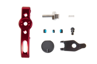 TTI Airsoft levier de rechargement élargi avec sélecteur de tir pour AAP01 Rouge