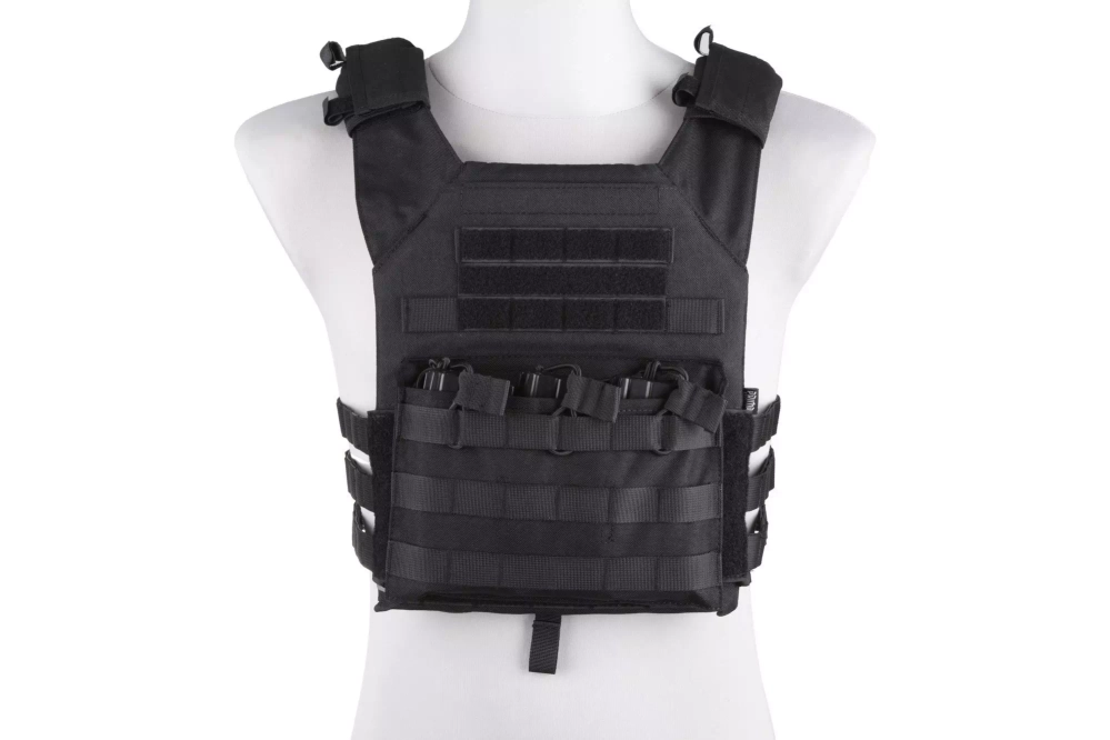 Rush Plate Carrier Tactical Vest - Black