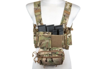 Chaleco tipo Chest Rig Pew Tactical MK4 CR01 MC