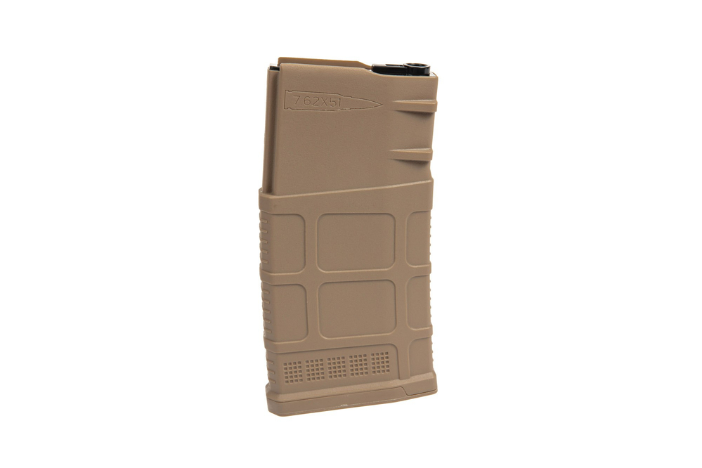 Cargador mid-cap 200 pellets para réplicas SR25 - bronceado