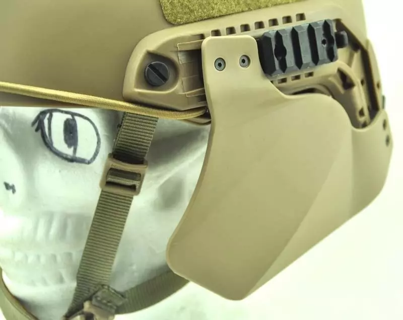 Juego de tapas laterales para cascotipo FAST - tierra oscura