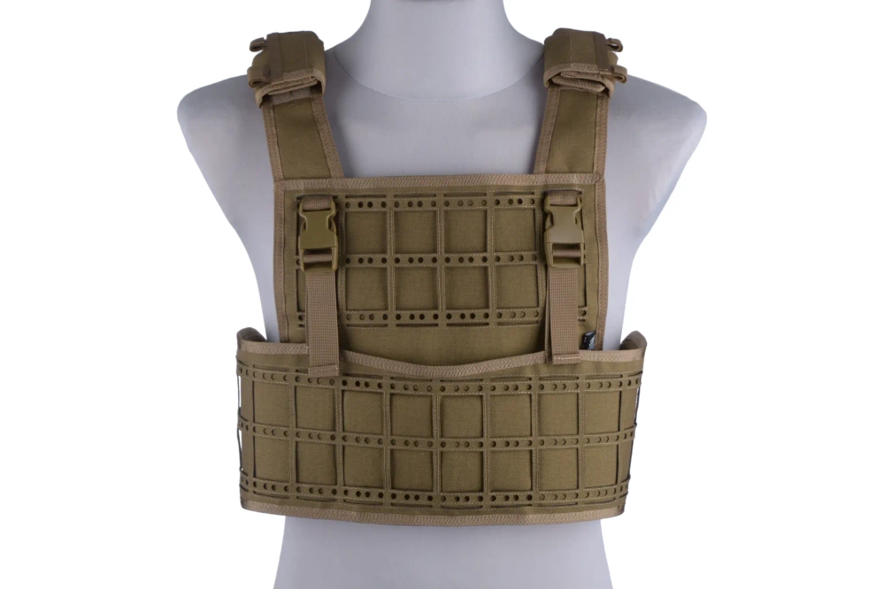 Lekka kamizelka taktyczna Laser-Cut - tan