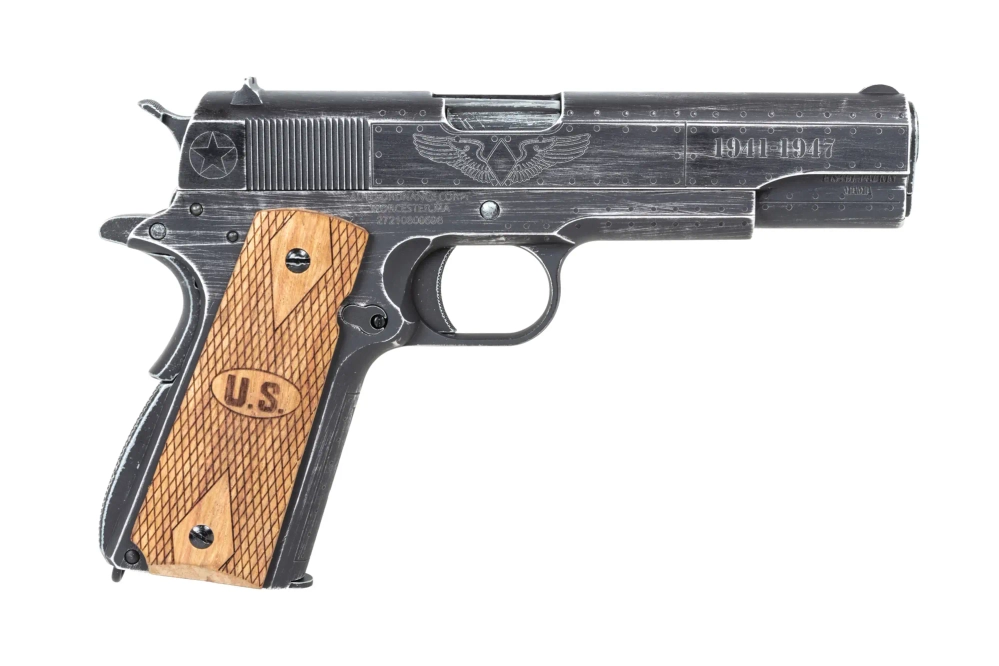 Cybergun Auto Ordnance 1911 Fly Girl Groen Gas ASG Pistool