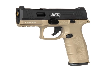 BLE-XFG pistol replica - tan / black