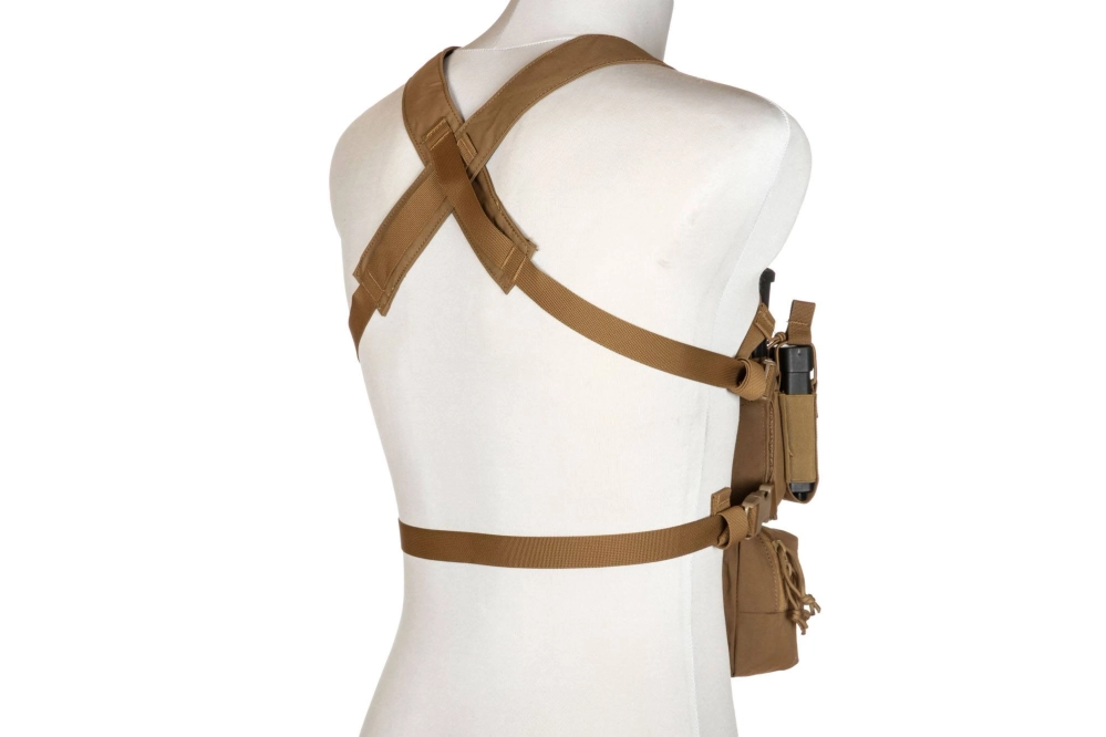 Taktická vesta Univerzální Chest rig Wenator+ Coyote Brown