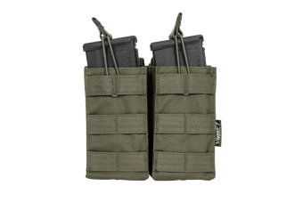 Bolsa de liberación rápida para 2 cargadores tipo M4/M16 - verde oliva