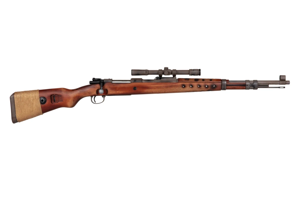 SW-022A Kar98 répliques de fusil (Bois Véritable) avec lunette - Corpo Wars (Nameless)