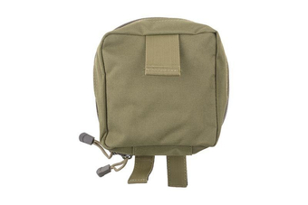 Pouch con bolsa para los cargadores de munición vacíos - verde oliva