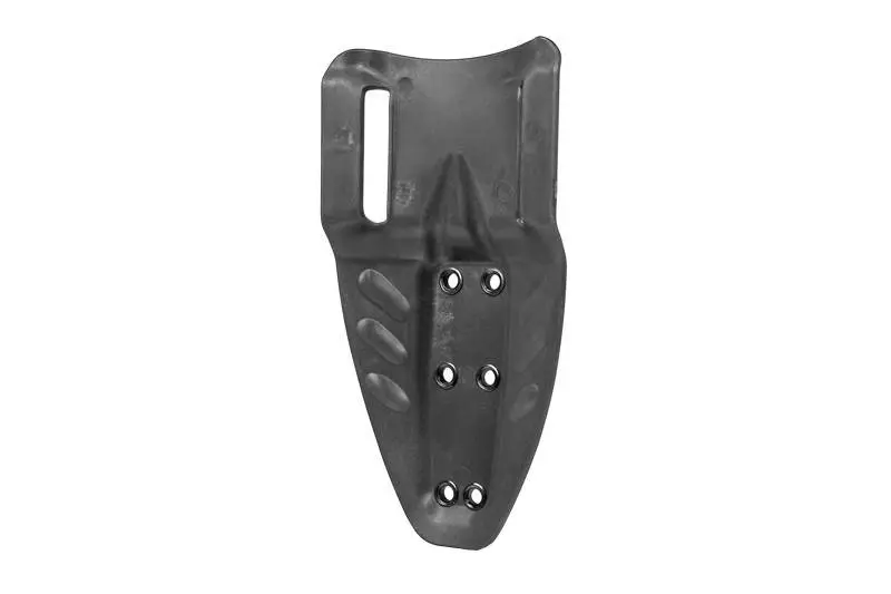 Belt holster mount panel - black