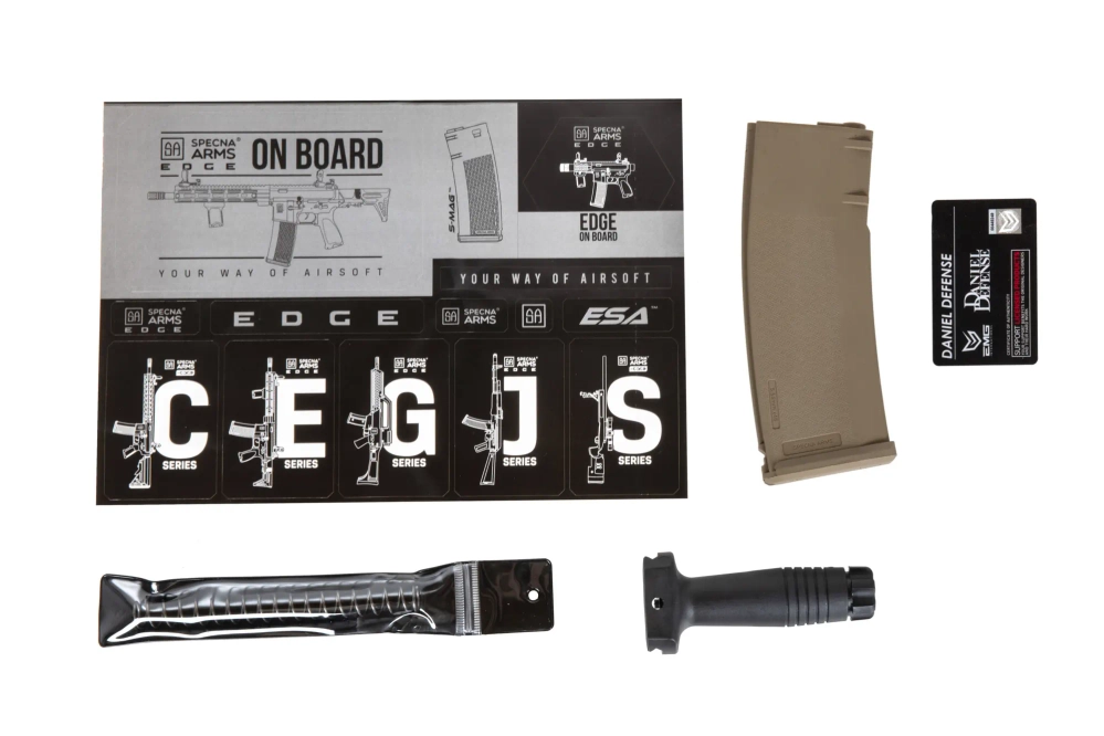Specna Arms SA-C19 CORE™ Daniel Defense® HAL ETU™ 1.14 J Chaos Brons ASG Karabijn