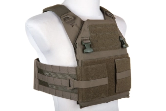 Chaleco táctico Wosport VE-97 Plate Carrier Verde Ranger